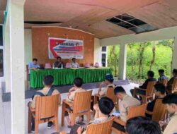 Satuan Resnarkoba Polres Majene Gelar Sosialisasi P4GN di Desa Simbang