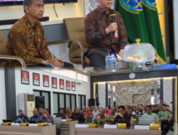 Perkuat Kinerja dan Pelayanan, Kantor Pertanahan Kabupaten Majene Ikuti Monitoring dan EvaluasiSemesterI BPN Sulbar