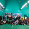 Pertandingan persahabatan Badminton PB Volta moning Majene dengan PB bilil bili pare pare