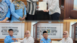KANTAH MAJENE PERKUAT KEPASTIAN HUKUM TANAH WAKAF MELALUI PENYERAHAN SERTIPIKAT KEPADA KUA KECAMATAN TAMMERODO SENDANA, PAMBOANG & ULUMANDA