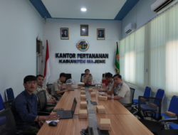 MONEV PTSL TERINTEGRASI ILASPP, KANWIL BPN SULBAR DAN KANTAH MAJENE PERKUAT SINERGI PERCEPATAN PEKERJAAN