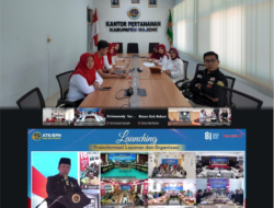 KANTAH MAJENE IKUTI LAUNCHING TRANSFORMASI LAYANAN DAN ORGANISASI ATR/BPN DALAM MOMENTUM HUT RI KE 81