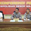 Operasi Antik Marano 2026, Polres Majene Bekuk Tiga Tersangka Narkoba