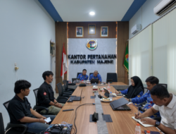 Kantah Majene Menerima Kunjungan Kerja Kanwil BPN Provinsi Sulbar Dalam Rangka Monev Progres PTSL Terintegrasi ILASPP
